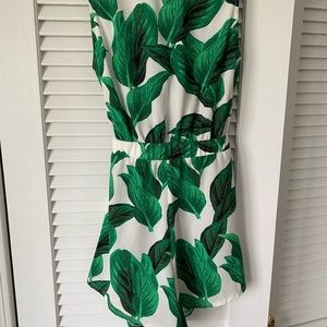 Show Me Your Mumu Nantucket Romper in Palm